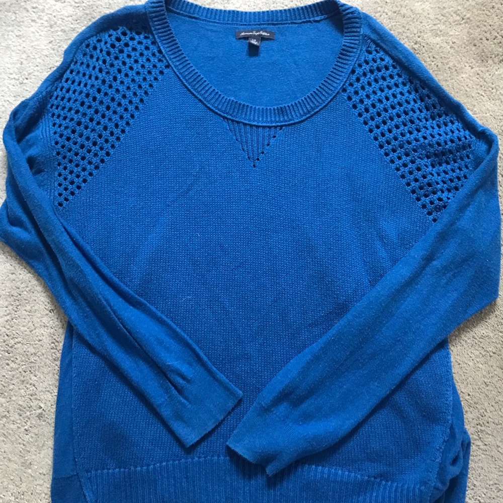 Blue sweater